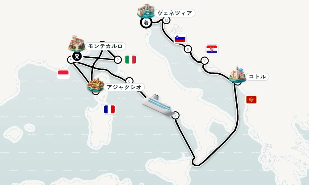 航路マップ