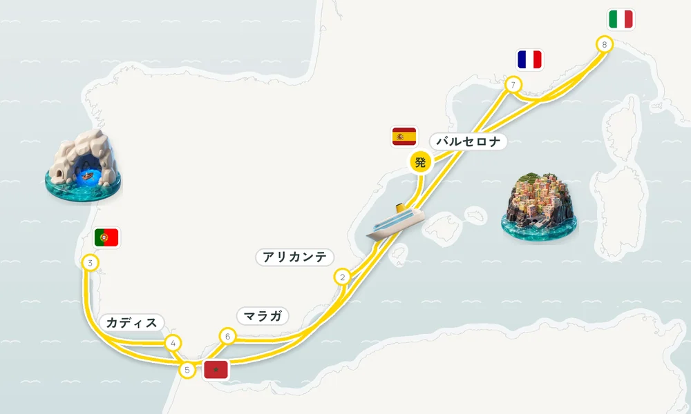航路マップ