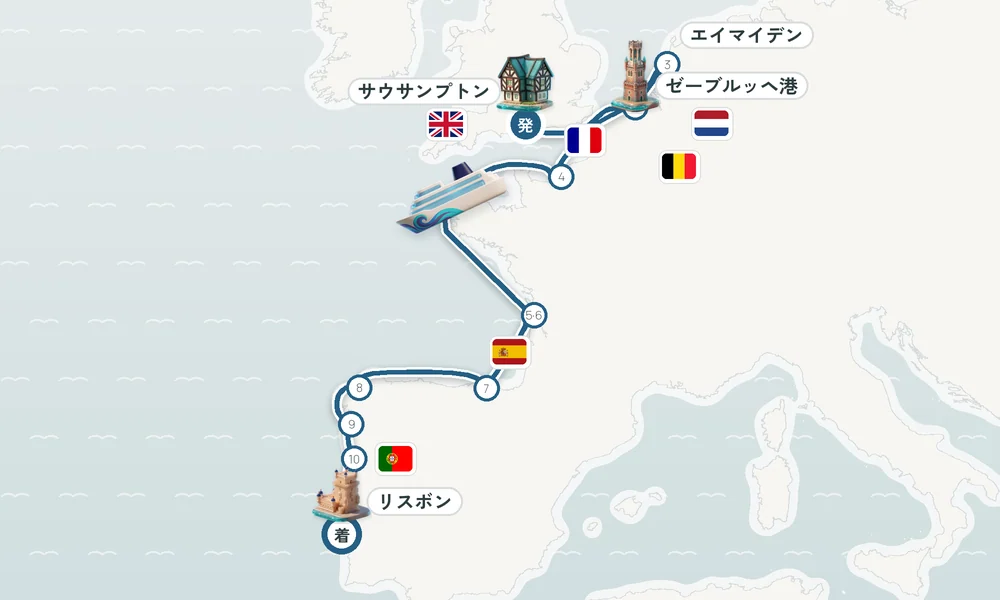 航路マップ