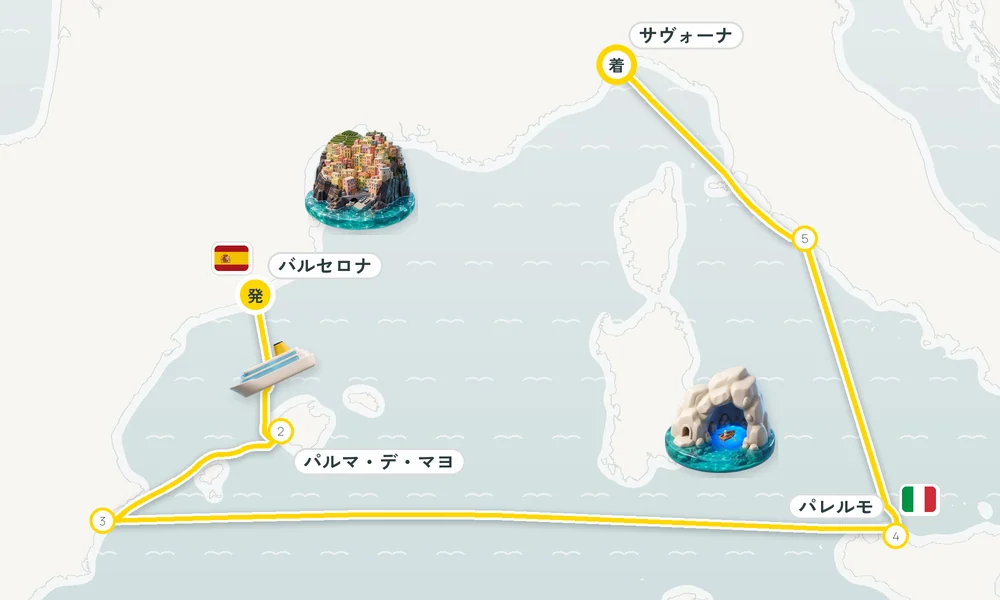 航路マップ