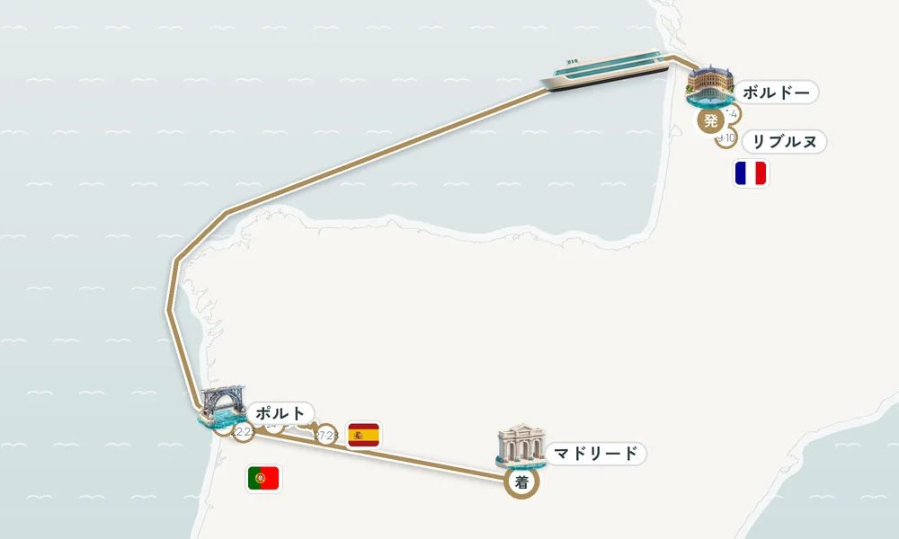 航路マップ