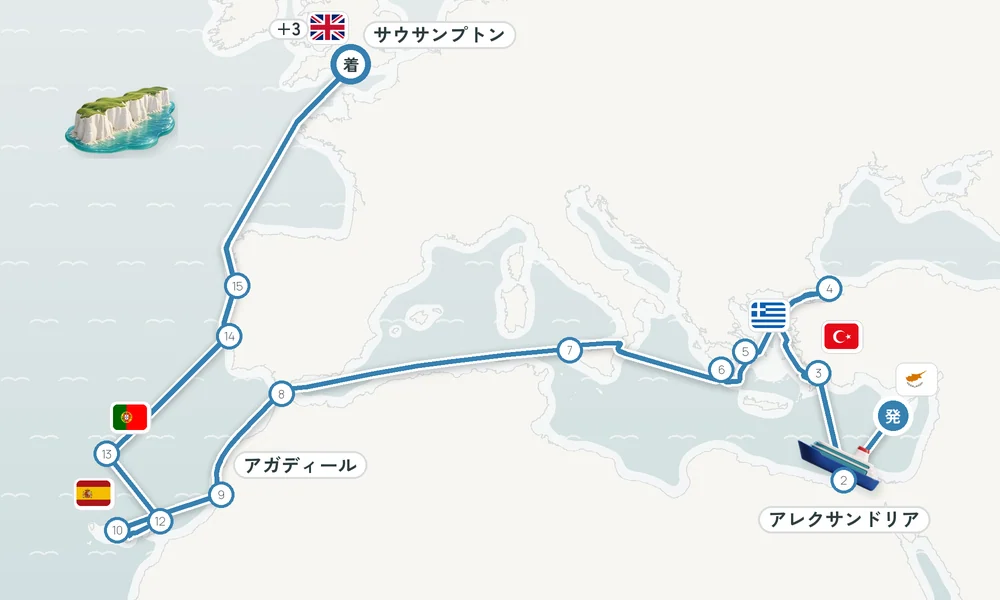 航路マップ