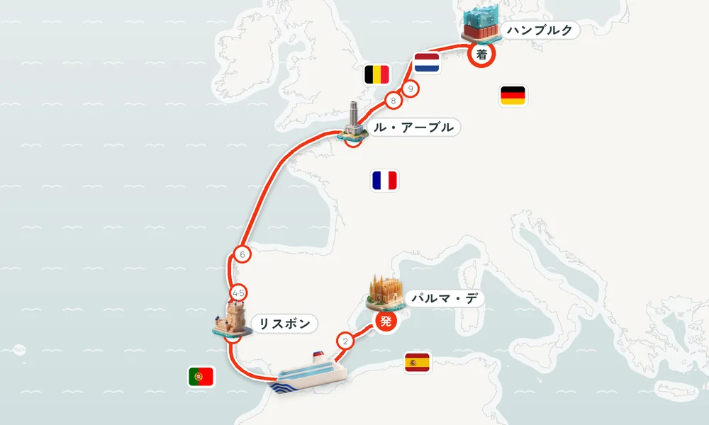 航路マップ