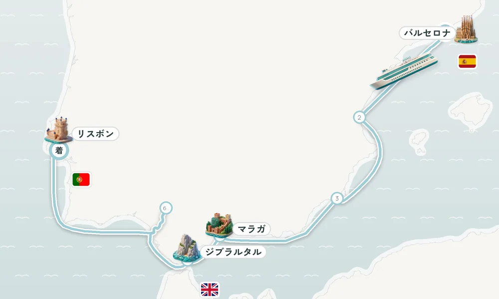 航路マップ