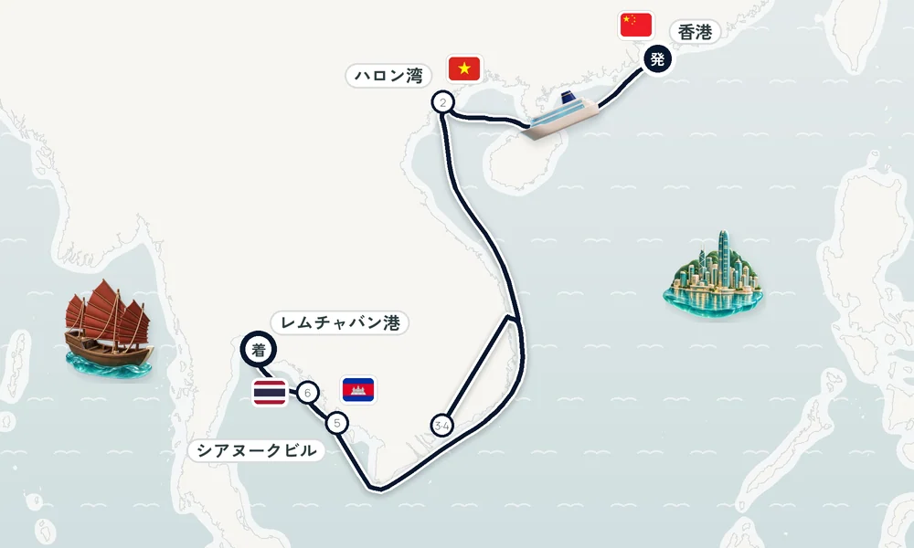 航路マップ