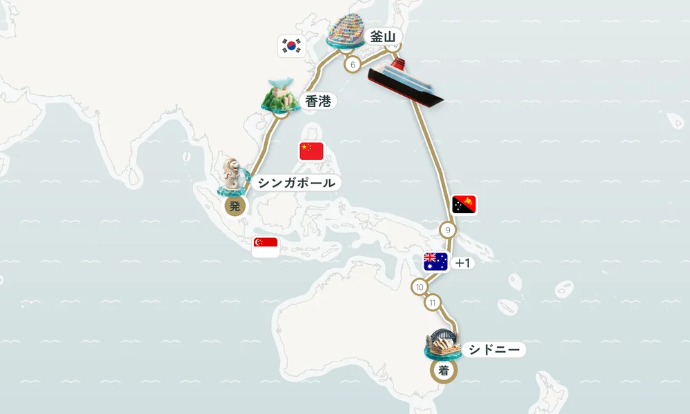 航路マップ