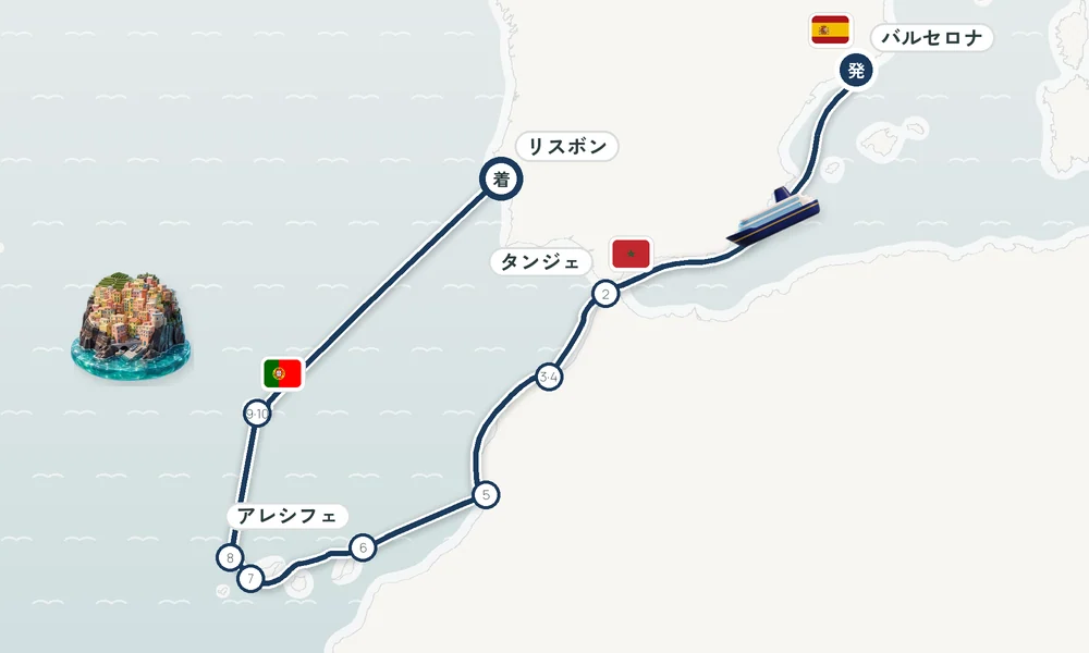 航路マップ