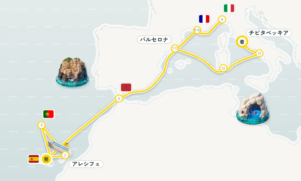 航路マップ
