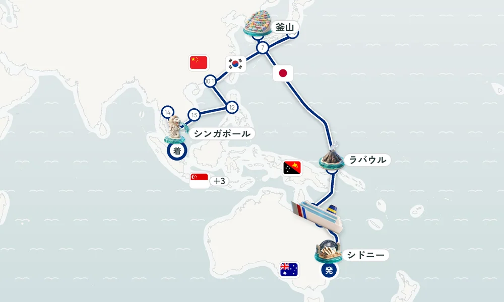 航路マップ