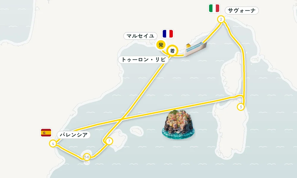 航路マップ