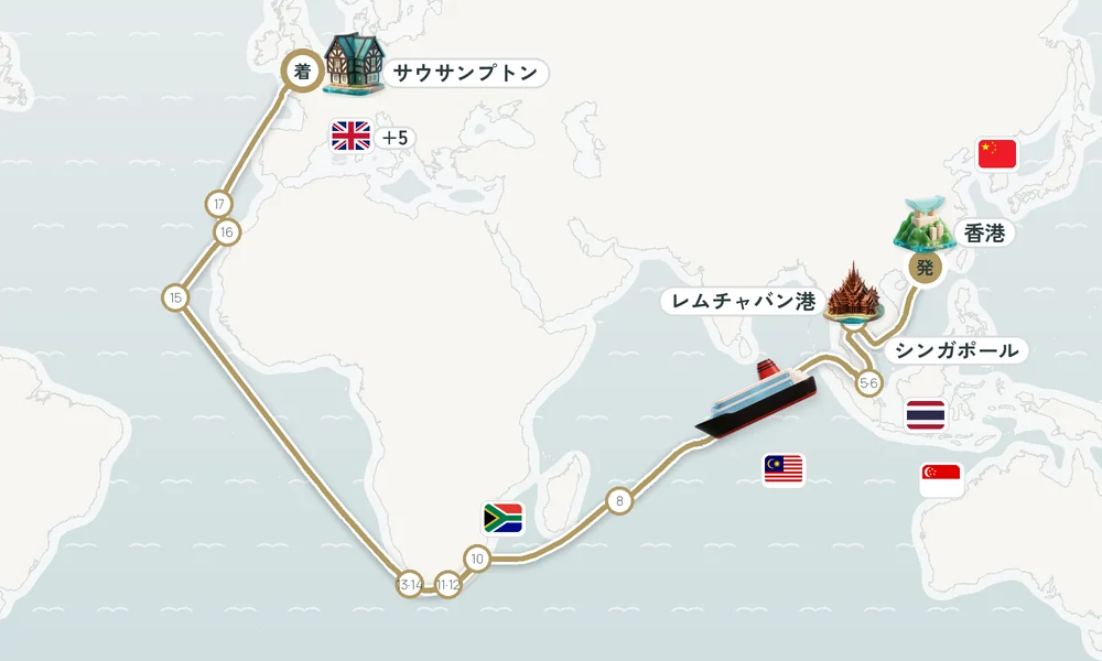 航路マップ