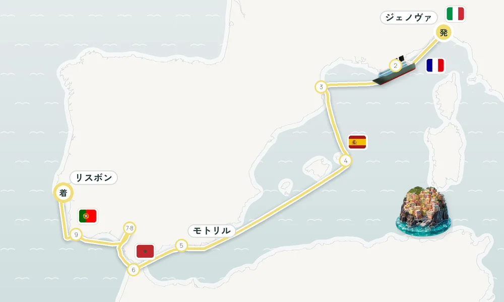航路マップ