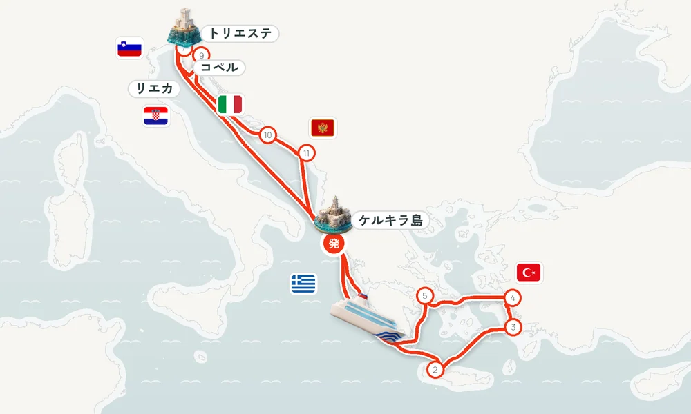 航路マップ