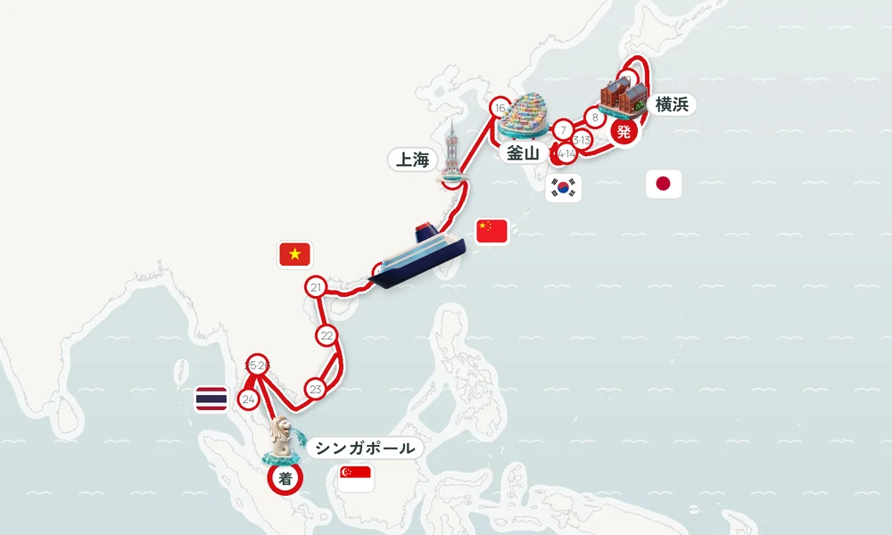 航路マップ