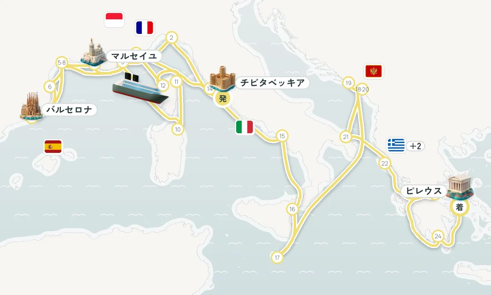 航路マップ