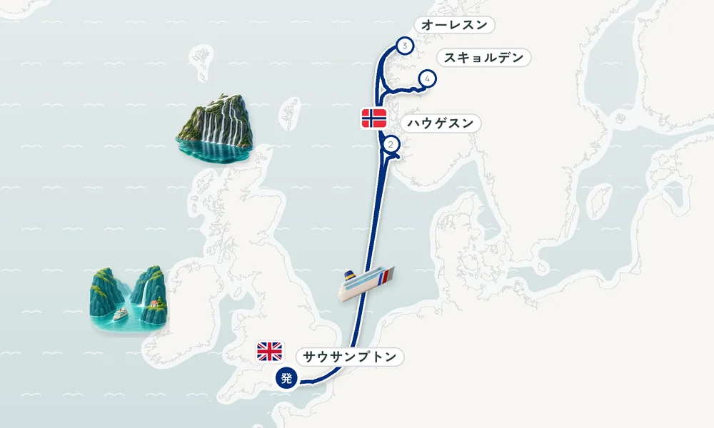 航路マップ