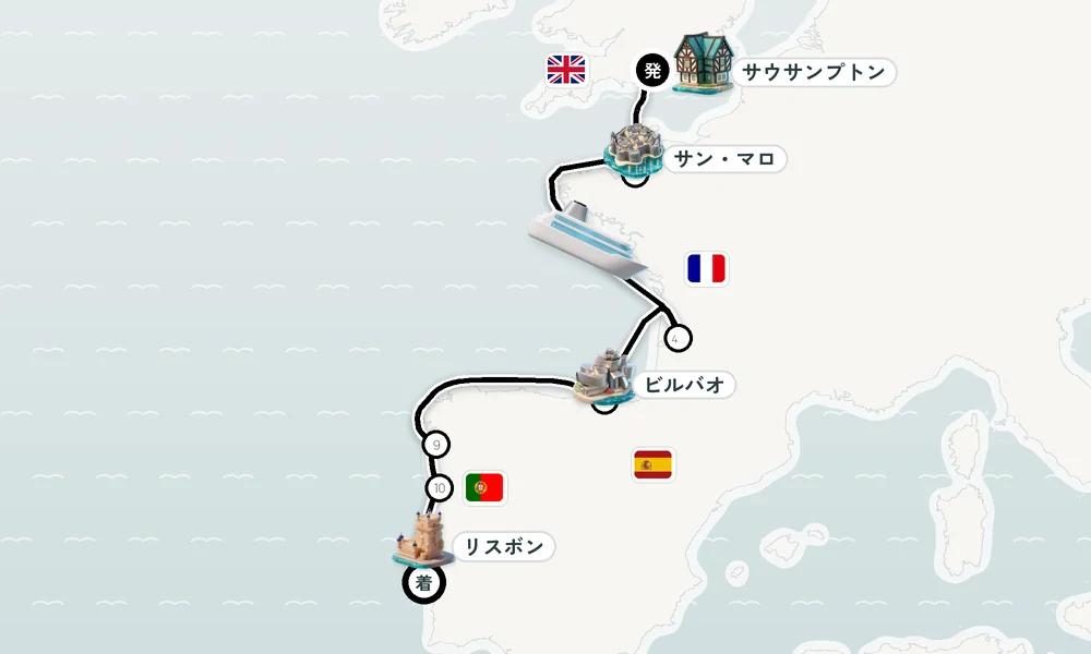 航路マップ