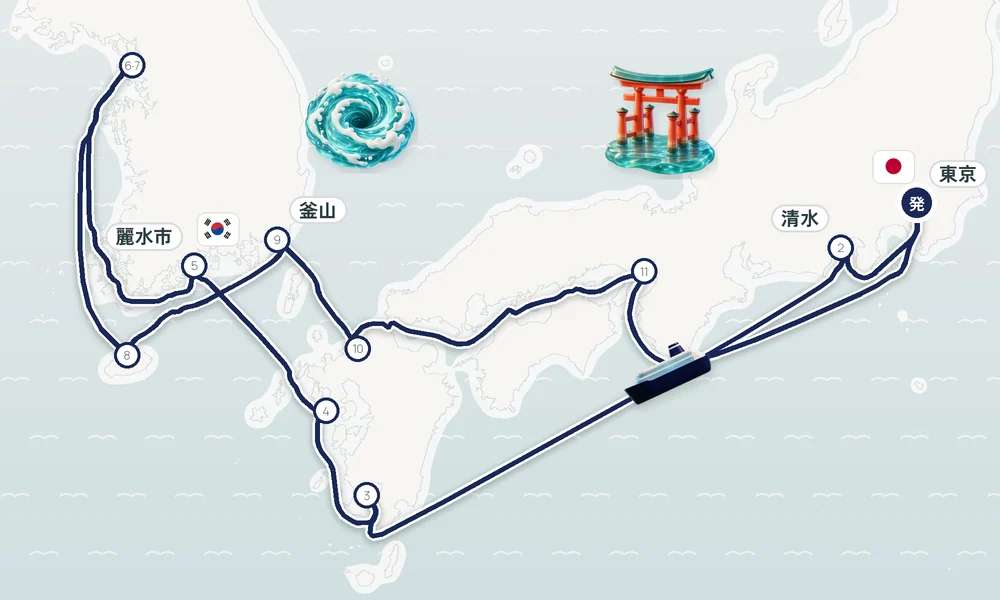 航路マップ