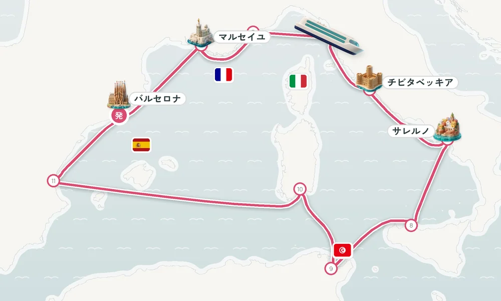 航路マップ