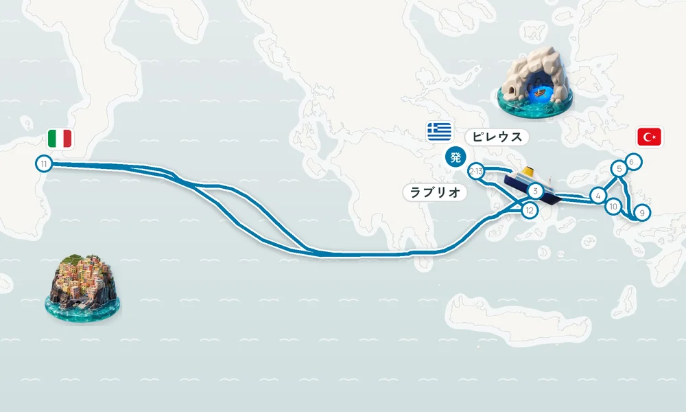 航路マップ