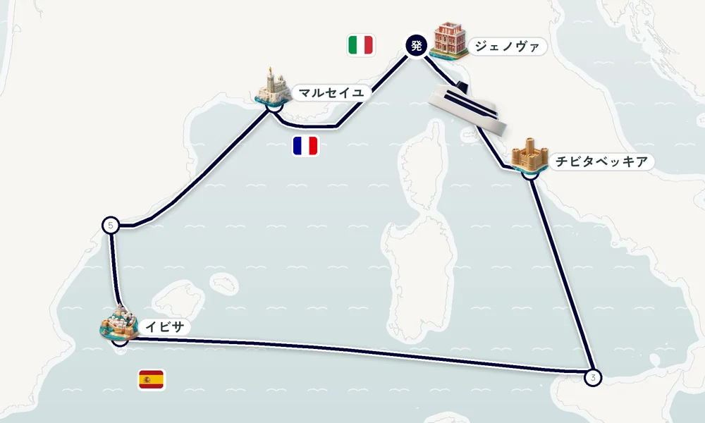 航路マップ