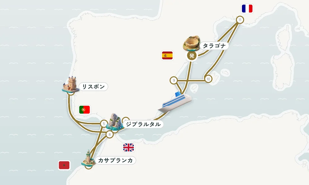 航路マップ