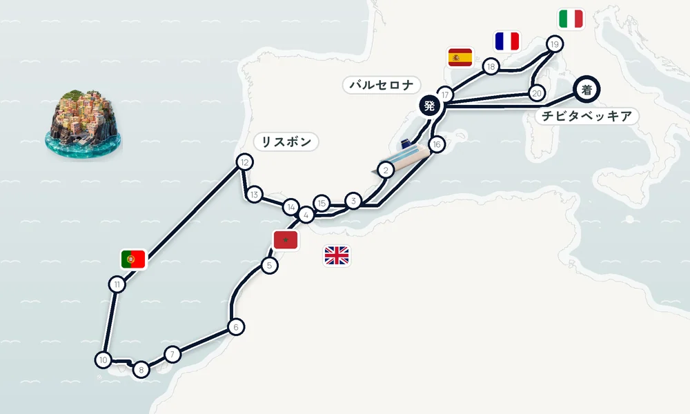 航路マップ