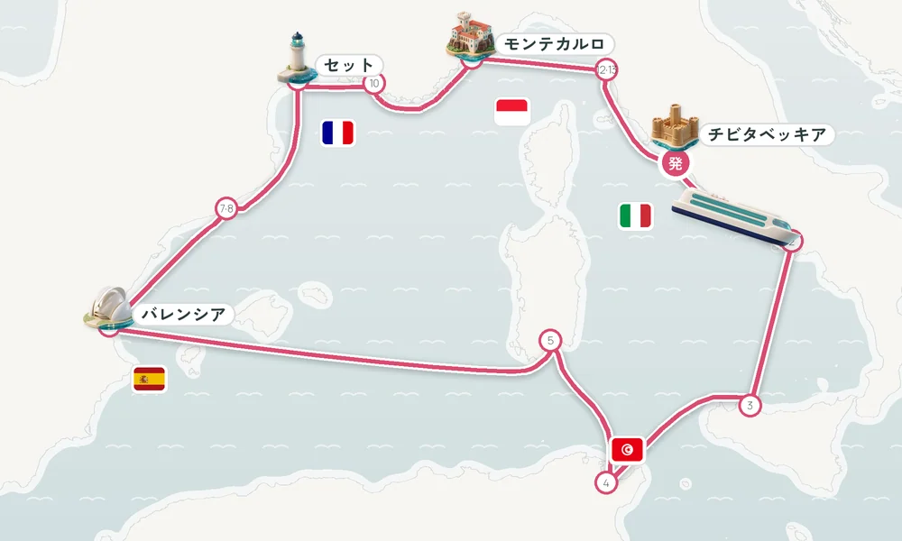 航路マップ