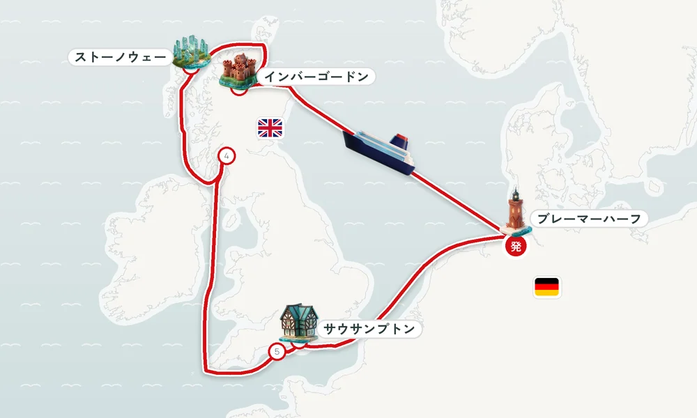 航路マップ