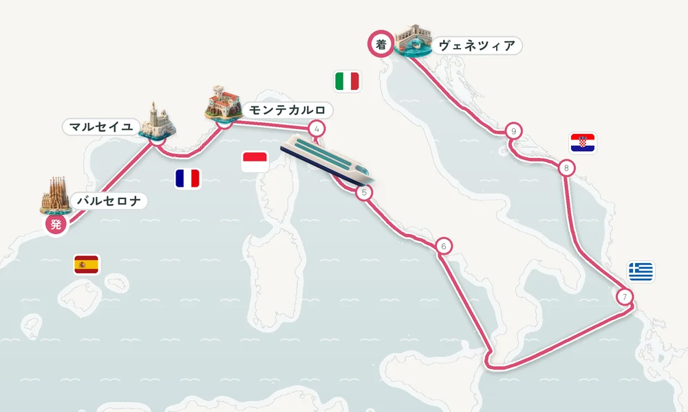 航路マップ