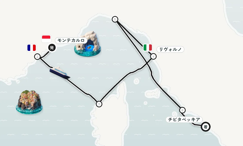 航路マップ