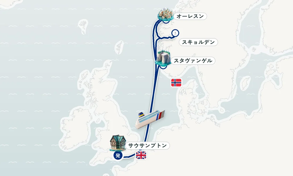 航路マップ