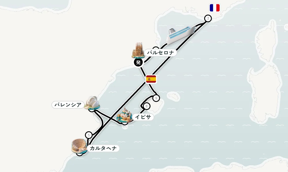 航路マップ