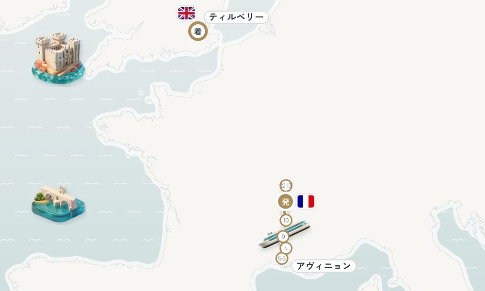 航路マップ