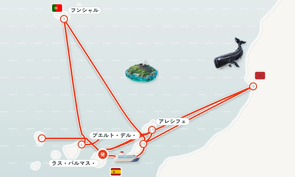 航路マップ