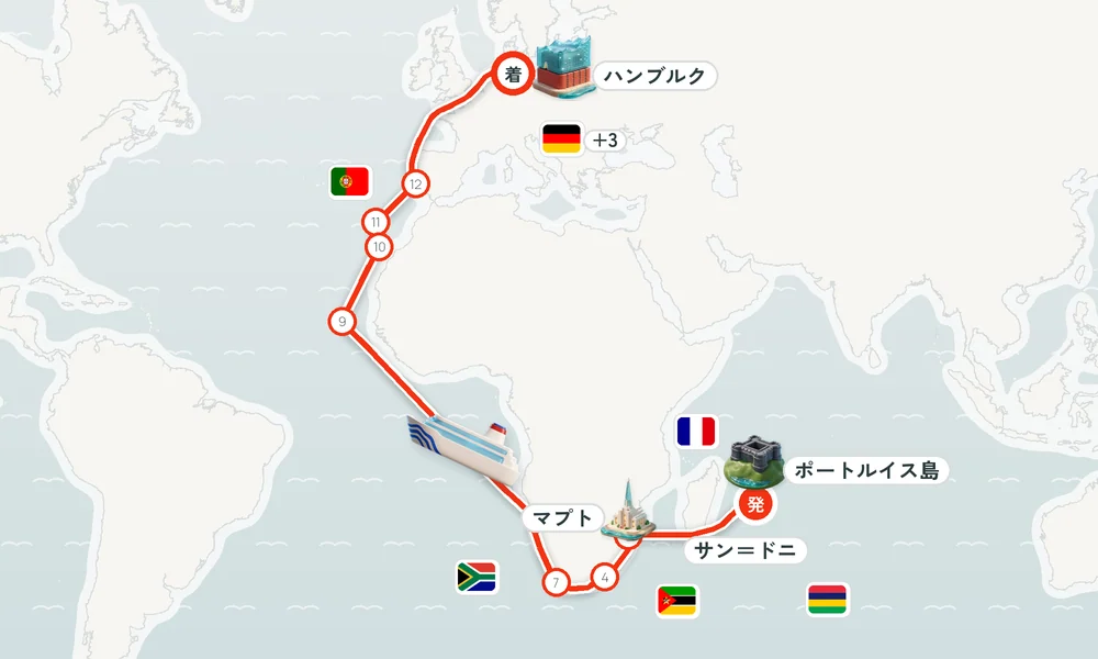 航路マップ