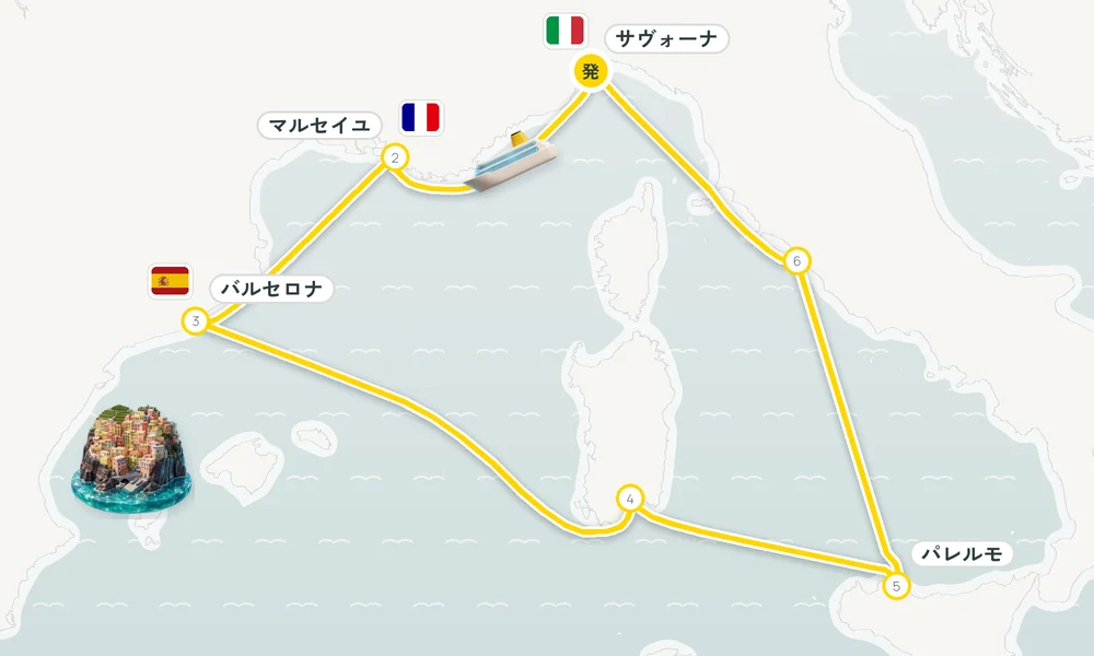 航路マップ