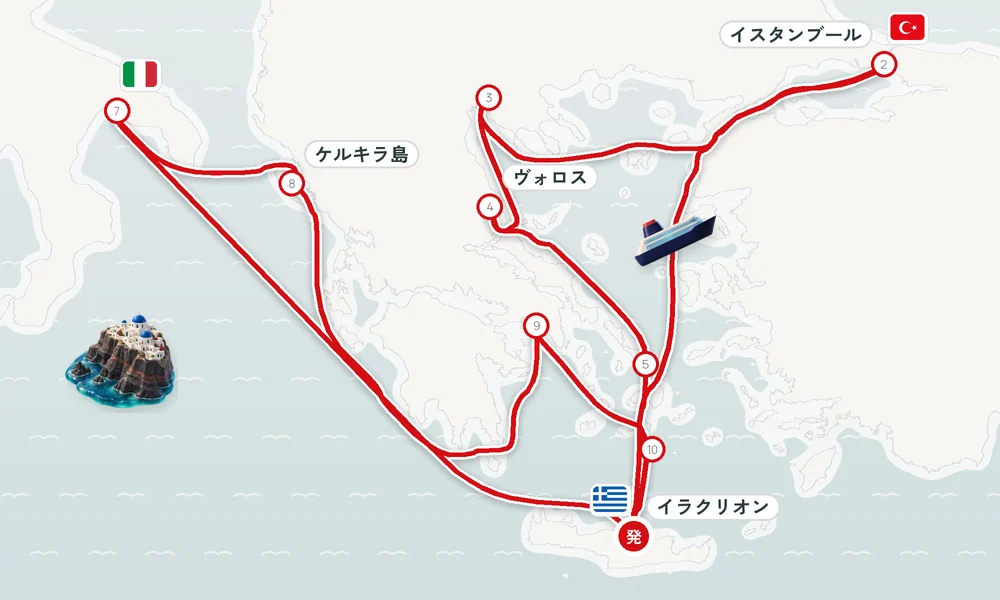 航路マップ