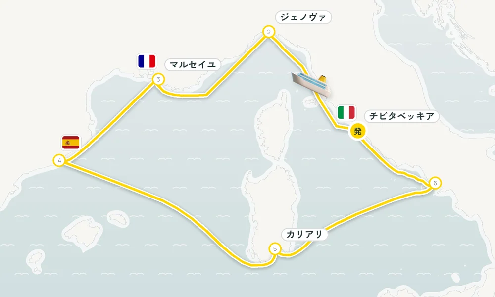 航路マップ