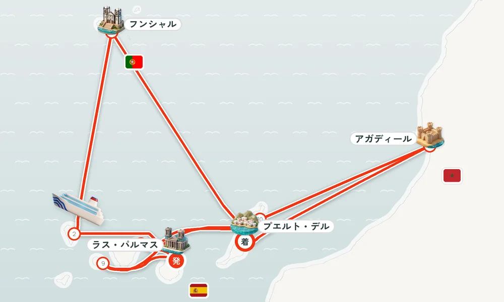 航路マップ