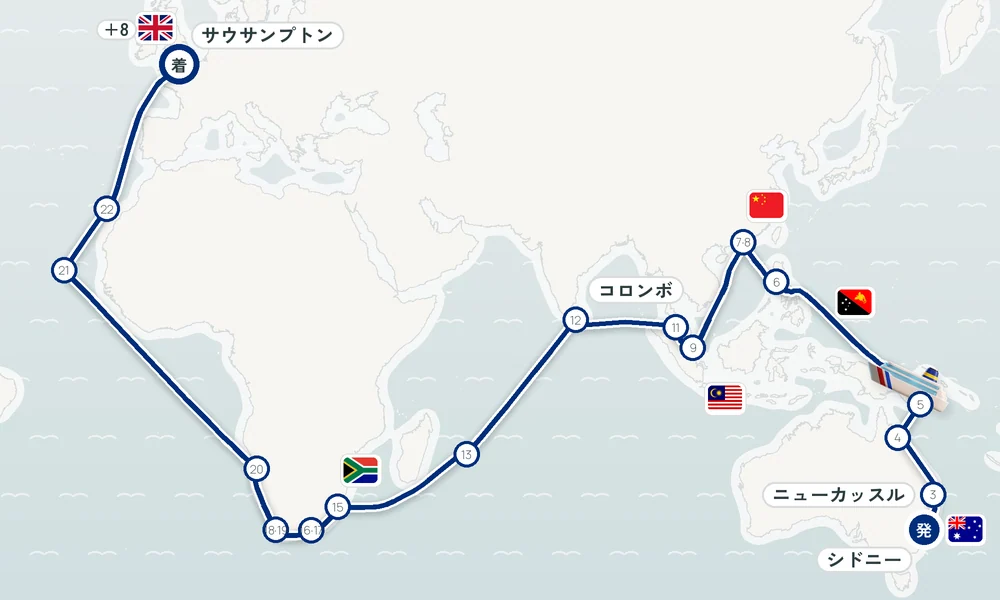 航路マップ