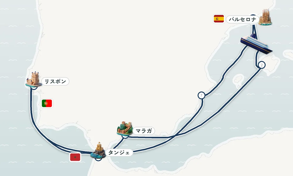 航路マップ