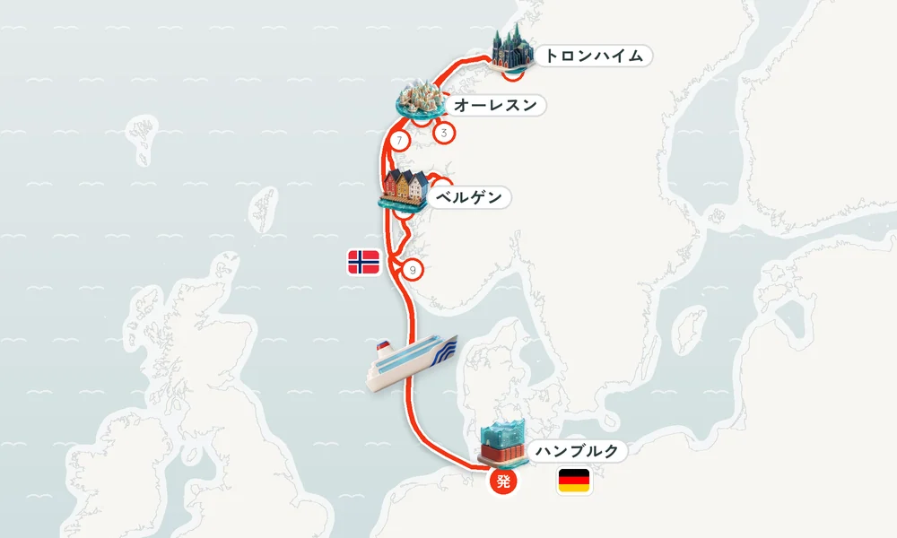航路マップ