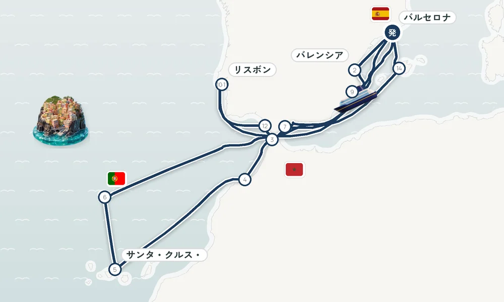 航路マップ