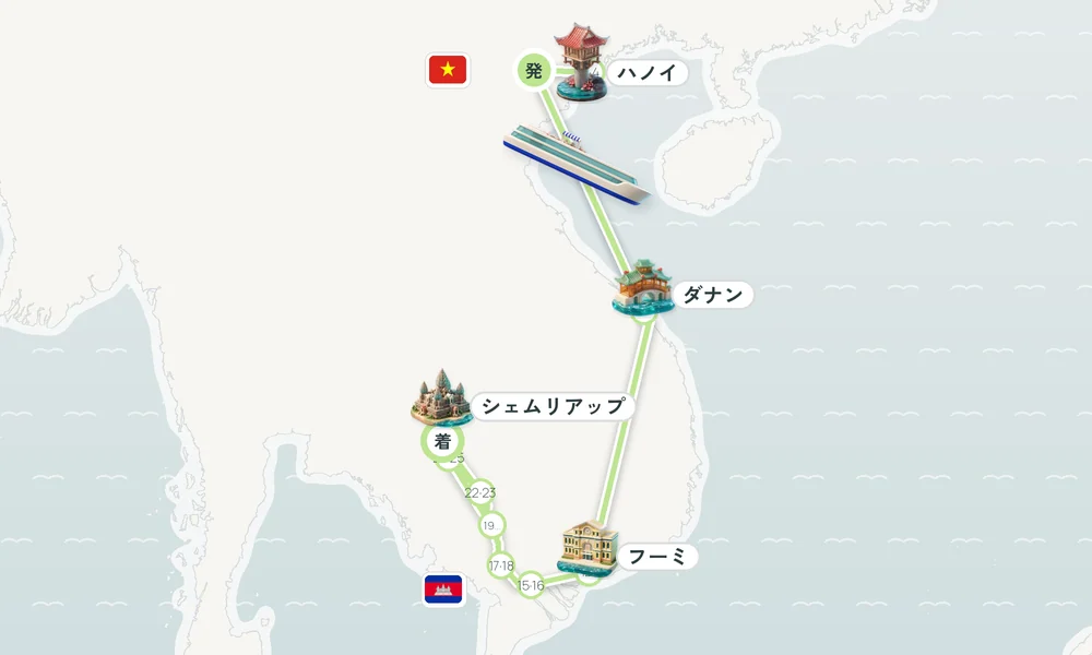 航路マップ