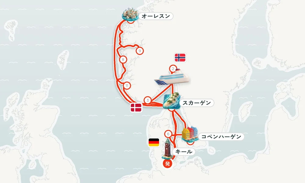 航路マップ